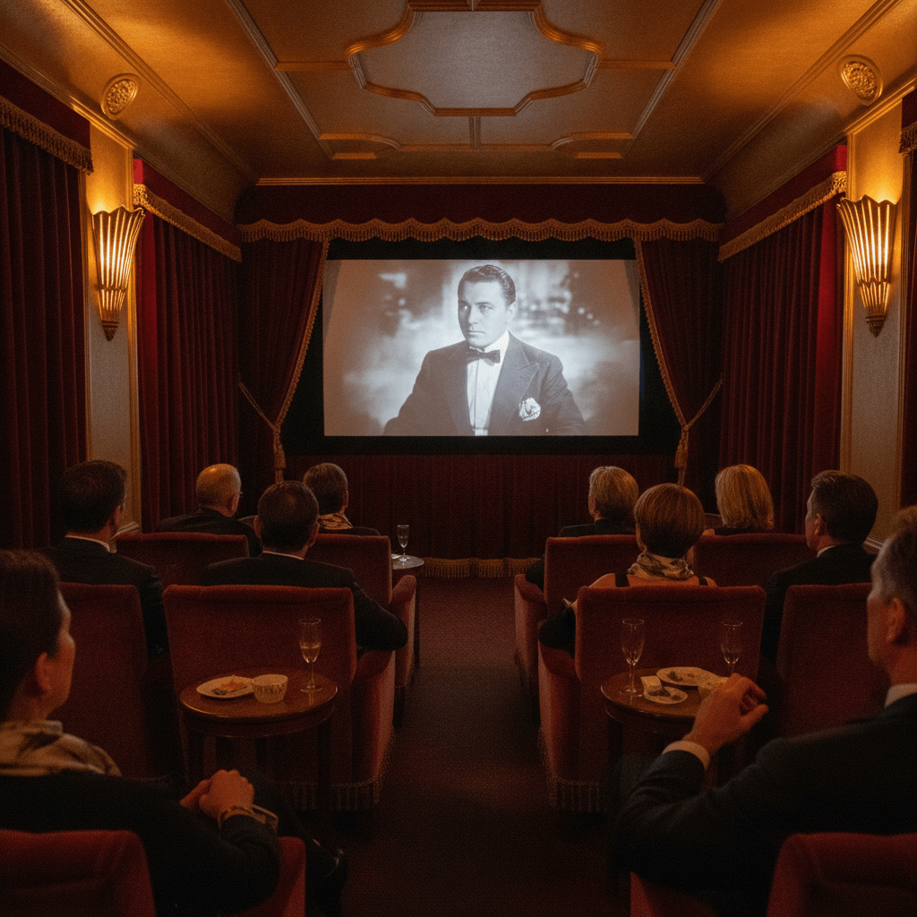 Projection intime au club