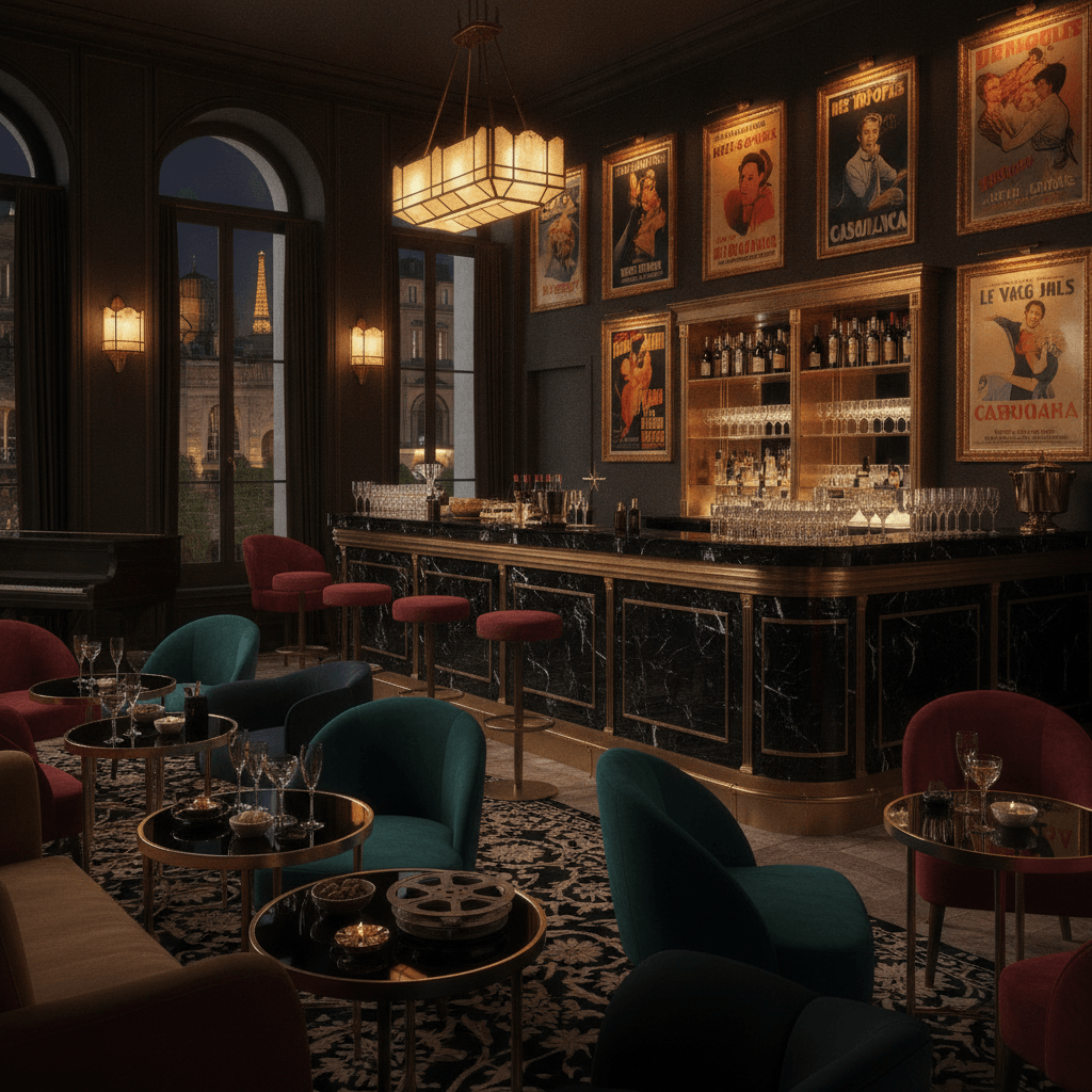 Bar et lounge du club